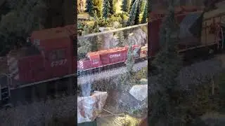 Miniature Train Model 3 - Revelstoke Railway Museum - BC. CANADA #Shorts #YTShorts #Train