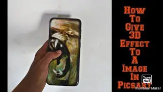 HOW TO GIVE 3D EFFECT TO A IMAGE IN PICSART |EDITING TUTORIAL