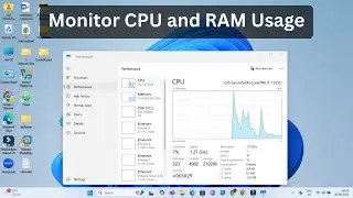 How To Monitor CPU and RAM Usage in Windows 10/11 | Track System Performance Easily | Secure 2 Cyber