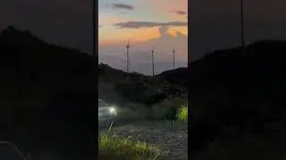 Off road on top of the mountain