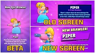 UNLOCKING ANIMATION EVOLUTION! (BETA vs OLD SCREEN vs NEW SCREEN) Buzz & Griff Update | Brawl Stars