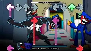 Friday Night Funkin Venom VS Huggy Wuggy. FNF mod.