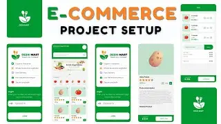 Part 01 : E Commerce App in Flutter Setup #flutterhero