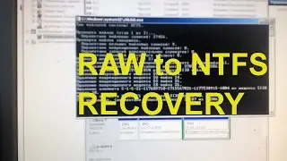 Convert RAW to NTFS Partition - Recovery Data from RAW Hard Drive