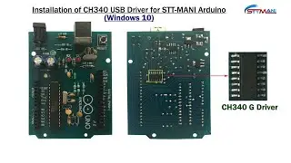 INSTALLATION CH340 USB DRIVER FOR STT_MANI ARDUINO WINDOWS 10