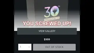 WOTC ACTUALLY DID IT!! | Magic: the Gathering