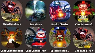 Choo Choo Charles vs Cursed Thomas,Choo Choo Charles Roblox+Minecraft,Choo Choo Train,Spider Train