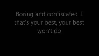 Twisted Sister - We're not gonna take it (lyrics)