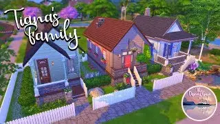 Tiana's Parents Town Home- The Disney Save #6 | Sims 4 Speed Build