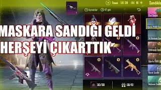 MASKARA SANDIĞI GELDİ  SANDIK AÇILIMI YAPTIK  PUBG MOBİLE