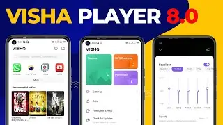 Visha Player Update in theme Changer, Movie and Status download New Update