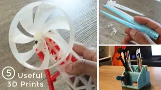 5 Must-Have Useful 3D Prints