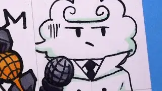 Drawing Mods UPDIKE FRIDAY NIGHT FUNKIN' FNF 