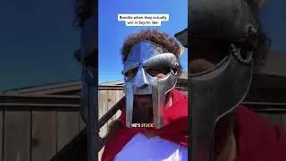 When Bandits Actually Beat you in Skyrim 
