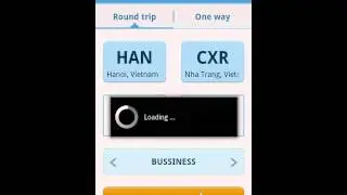 Project Template - Flight Ticket Booking Mobile Android Application Template