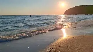 Егейське море, Халкідіки,  закат