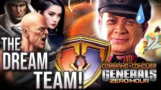 ̶B̶o̶s̶s̶ ̶G̶e̶n̶e̶r̶a̶l̶ THE DREAM TEAM vs Nuke General - Hard Difficulty | C&C Generals Zero Hour