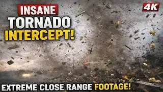 Zero-Metered Tornado Nearly Overtakes Us Near Rockton, IL | Farmhouse Explodes Overhead. 04/17/26