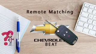 Chevrolet Beat Flip Key Remote Programming & Matching