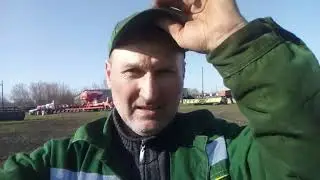 Ремонт тандема посевного комплекса БУРГО с помощью   оригинальной оси .