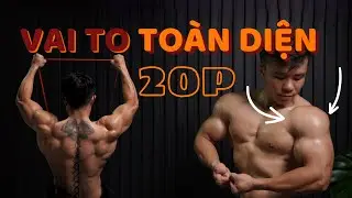 CHỈ DẪN NHƯ PT TRỰC TIẾP: 20 Phút Tập Vai MỎI NHỪ | SERIES 20 PHÚT (B12)