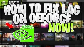 How To Fix INPUT DELAY And LAG on GEFORCE NOW in 2021! (Fortnite)