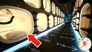 Japan's Capsule Hotel with Great Value for Money 😴 Nine Hours Nagoya 🛌 Solo Travel Vlog
