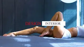 Bathtub in the bedroom without partitions. Interior design review.