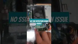 No SSD Detection Issue Fixed #shorts #trending #tech