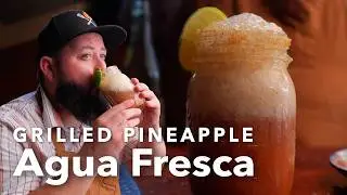 Grilled Pineapple Agua Fresca Drink Recipe 🍍 | Thirsty Thursdays | Chef Tom X All Things Barbecue