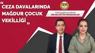 Ceza Davalarında Mağdur Çocuk Vekilliği
