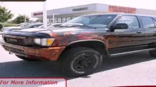 Preowned 1990 Toyota 4Runner SR5 Chesapeake VA 23320