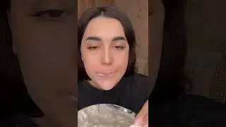 Мел сухарик в паста из Голубая соль(башкирская глина) ASMR
