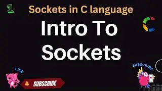 #1 Introduction to Sockets in C | complete socket programming tutorial c