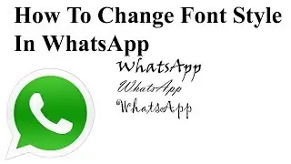 Stylish Whatsapp fonts 2019 / How to Write Style Fonts In WhatsApp 2019