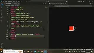 Create a Pure CSS Loader Animation with Box Shadow | No JavaScript Needed
