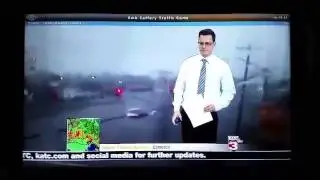 KATC TV 3 Daniel Philips Awesomely Scolds Drivers During Flooding
