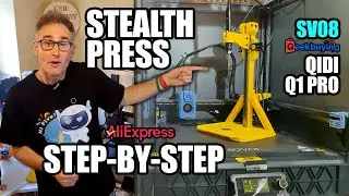 DIY Stealth Press Assembly Guide: Detailed Instructions - ABS on Sovol SV08 / Qidi Q1 Pro AliExpress