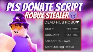 BEST PLS DONATE ROBUX STEALER SCRIPT 2025 (SCRIPT IN DESCRIPTION AND COMMENTS)