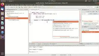 area of rectangle program in java