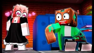 Mi Sirvienta se Enamoró de Mi en Minecraft!