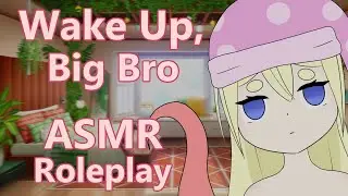 Loli Sister Tries to Wake You Up [ASMR]