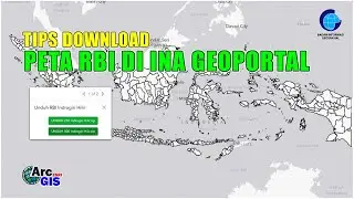 Cara Mendownload Data RBI (Rupa Bumi Indonesia) di Situs Tanah Air Indonesia atau Ina Geoportal