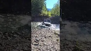 ROAD CLOSED. BRIDGE OUT. Perfect.