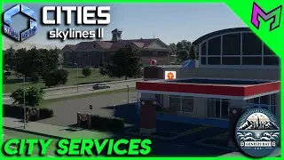 Adding essential services to our Small Town | Genesis Bay Ep 2, Cities Skylines 2