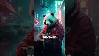 Noodle Chronicles: Cyberpunk Red Panda Mercenary in Neo Tokyo 