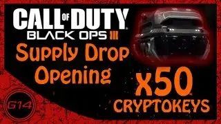 Call Of Duty : Black Ops 3 - Supply Drop Opening - ( x50 CRYPTOKEYS )
