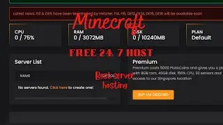 How To Make Free 24/7 Minecraft 1.18 Server Hosting With Full Instant Setup (Java/Bedrock) |