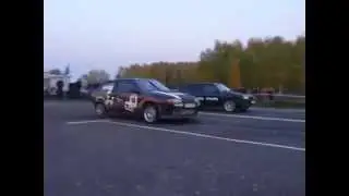 ВАЗ 2108 turbo 580h p vs ВАЗ 2109 PK