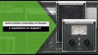 Como instalar extensões no Reaper e repositórios no reapack ! #Linux